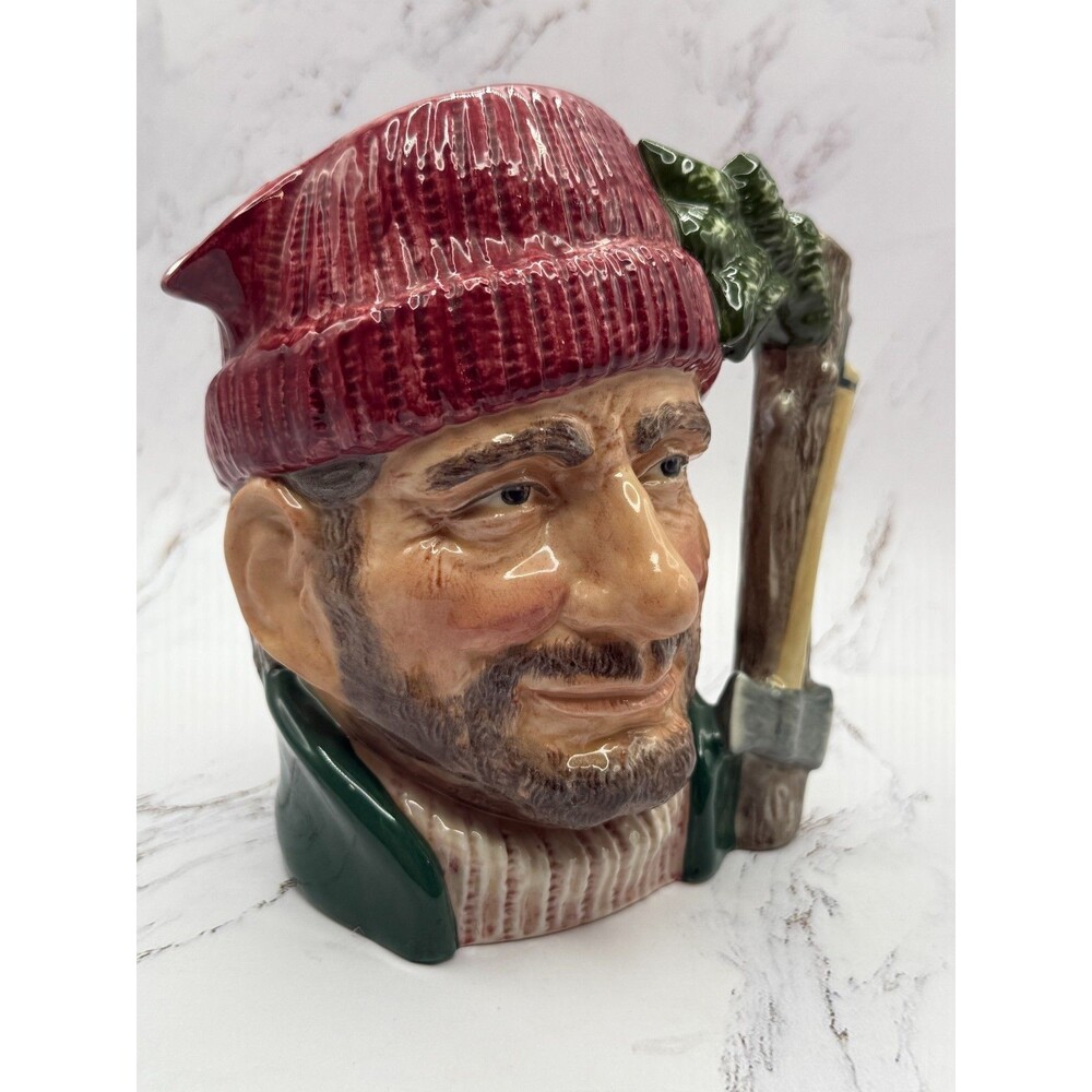 Royal Doulton Character‎ Toby Jug  “Lumberjack” D6610 1966